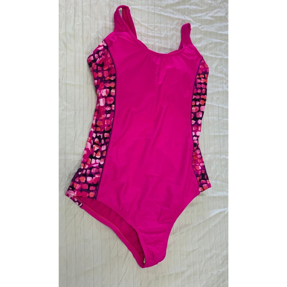 CATALINA WOMENS WIRE FREE SWIMSUIT ONE PIECE SIZE L 12-14